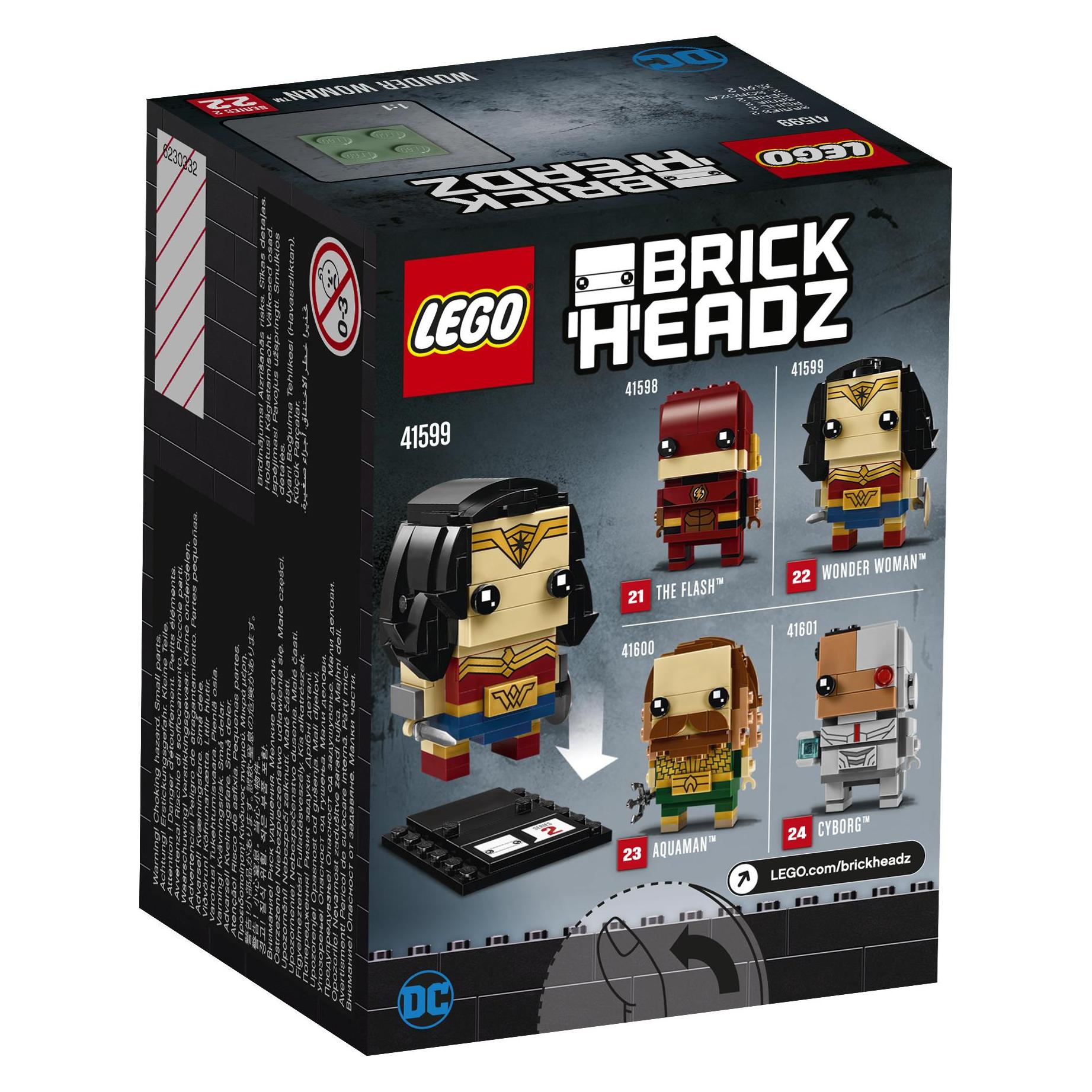 LEGO Wonder Woman (41599, LEGO Brickheadz) (41599)