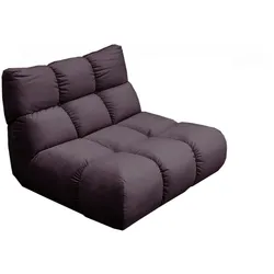 DREHSESSEL VIVIEN Violett Velvet Drehbar (360°)
