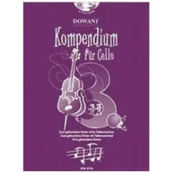 Kompendium für Cello Band 3 (+CD) für 2 Celli (Schüler und Lehrer), Schulbücher