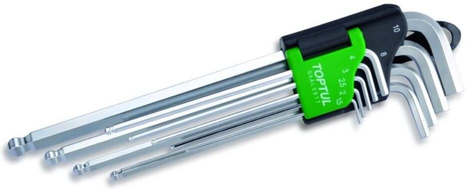 TOPTUL GAAL0917 Angled Screwdriver Set