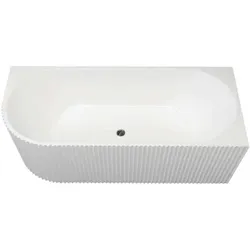 DM-San Duschmeister Badewanne Sano 705 weiß gewellt 170.. - Badewanne