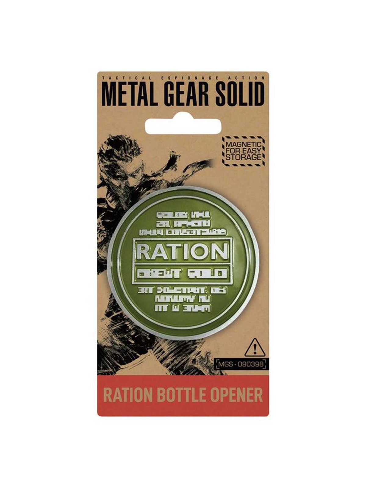 FaNaTtik - Metal Gear Solid Ration Bottle Opener - Flaschenöffner