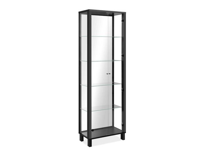 Finori Albi Vitrine Schwarz / Spiegel