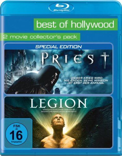 Scott Charles Stewart - Best of Hollywood 2012 - 2 Movie Collector's Pack 54 (Priest / Legion) [Blu-ray] - Preis vom 19.10.2026 19:33:35 h