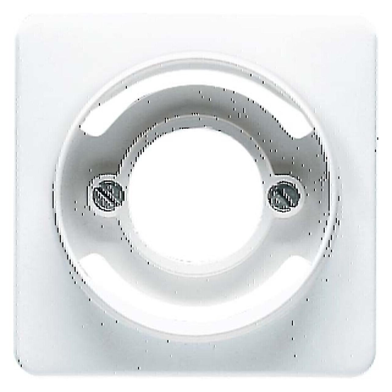 JUNG Zentralplatte Lichtsig 1f CD aws glz CD537WW (CD537WW)