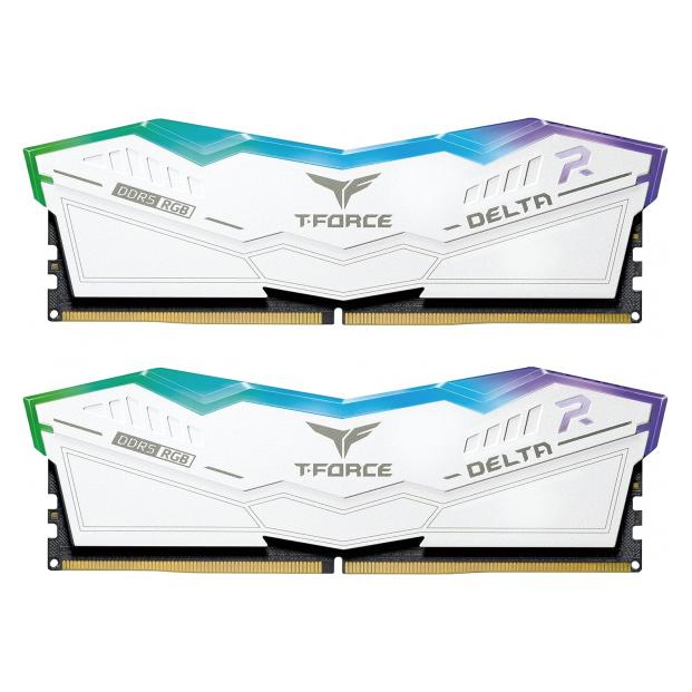 Team Group T-Force Delta RGB (2 x 16GB, 6000 MHz, DDR5-RAM, DIMM) (FF4D532G6000HC38ADC01)