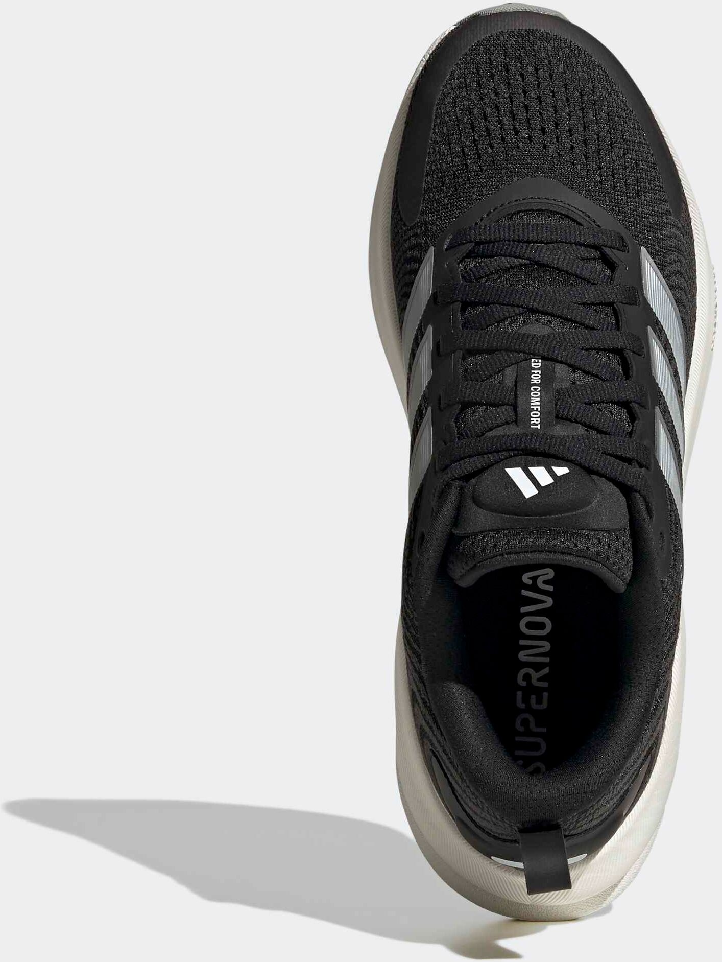 Laufschuh ADIDAS PERFORMANCE "SUPERNOVA EASE 2", Damen, Gr. 40, schwarz (core schwarz, ftwr weiß, carbon), Textil, Schuhe Laufschuh, für mehr Komfort core schwarz, ftwr weiß, carbon 40