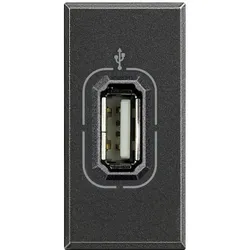 Legrand HS4285 Anschlussdose USB anthrazit