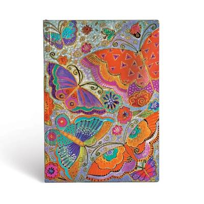 Softcover Notizbuch Schmetterlinge, Midi, Unliniert, Nonbook von , Paperblanks, 978-1-4397-5346-0