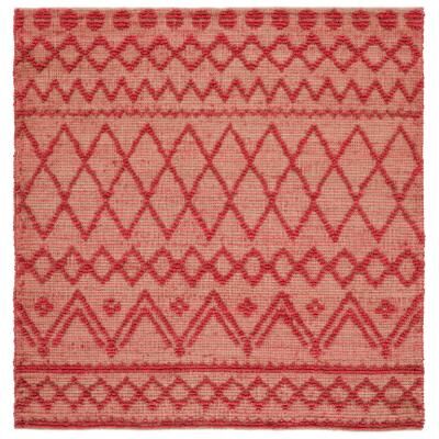 SAFAVIEH Flatweave Natural Fiber Shida Geometric Jute Rug