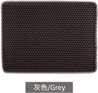 Inspire Curations Waterproof Double Layer Cat Litter Mat For Cleaner Floors & Easy Cleanup grey 55x75cm