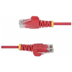StarTech .com N6PAT15MRDS, 15 m, Cat6, U/UTP (UTP), RJ-45, RJ-45, Rot (CAT6, 15 m), Netzwerkkabel