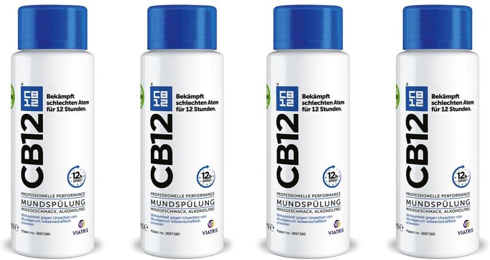 CB12 Mund Spüllösung Paket 4x250ml