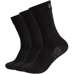 3er Pack Camp David Action-Mesh Crew Socken Herren 9999 - black 39-42