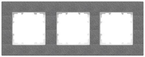Siemens DELTA miro Rahmen 3-fach Farbe carbonmetallic Abmessungen 232x 90mm 5TG11132