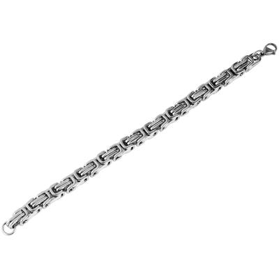 Armband ADELIA´S "Armband aus Edelstahl 19 cm", silber, Armbänder, Damen, 19cm, Edelstahl, Armband, Perfekt zum Verschenken an besondere Menschen