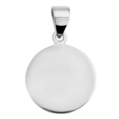 Kettenanhänger ADELIA´S "Anhänger – Gravuranhänger aus 925 Silber", silber, Schmuckanhänger, Damen, Silber 925 (Sterlingsilber), Kettenanhänger, Ideal zum Verschenken – schlicht und stilvoll