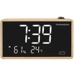 Thomson, Wecker, CP202T Radio Clock w/ Projection - Cosy