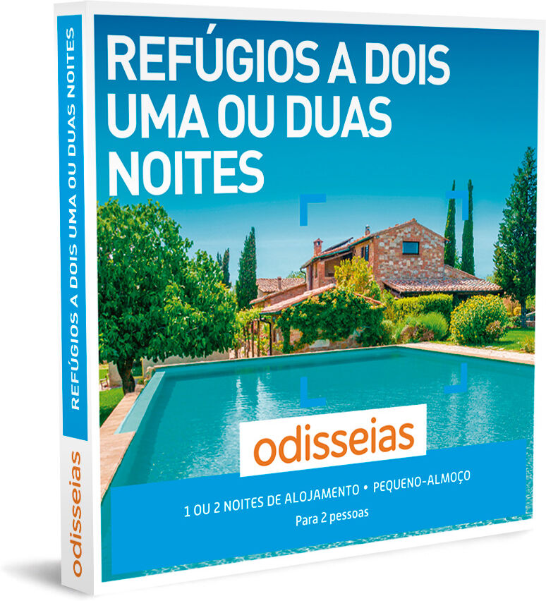 Refúgios a Dois Uma ou Duas Noites   130 Estadias à Escolha