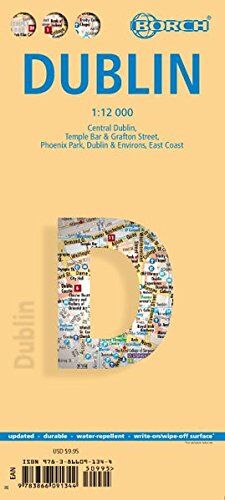 Borch GmbH - Dublin: 1:12000. Einzelkarten: Central Dublin 1:12 000, Phoenix Park 1:25 000, Temple Bar & Grafton Street 1:10 000, Dublin & Environs 1:125 000, East ... administrative & time zones (Borch Maps) - Preis vom 10.10.2026 11:48:34 h