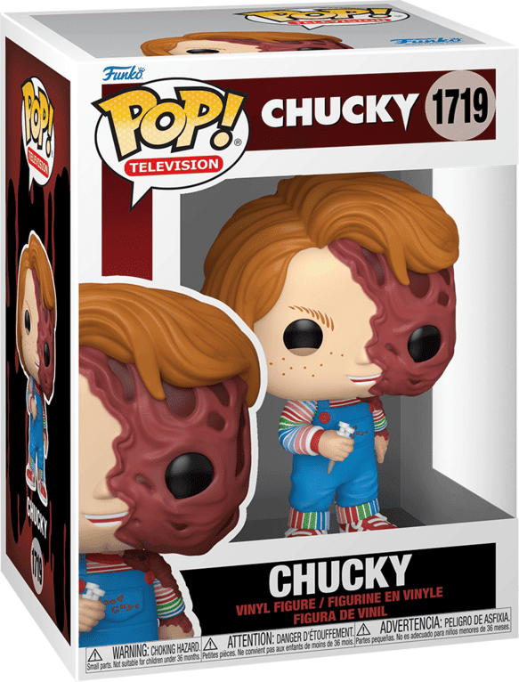 Lennies Toys Funko Pop Vinyl Chucky Melted Chucky, 3.75 in, Horror Collectible, Vinyl, Chucky, Child's Play