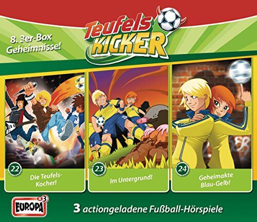 Teufelskicker - 08/3-er Box-Folgen 22-24 - Preis vom 11.10.2026 23:13:37 h