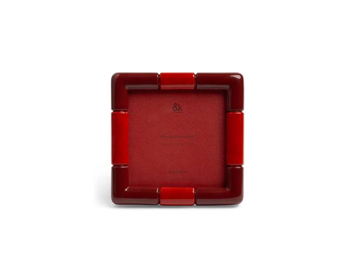 &klevering - Rift Bilderrahmen, 13 x 13 cm, burgundy