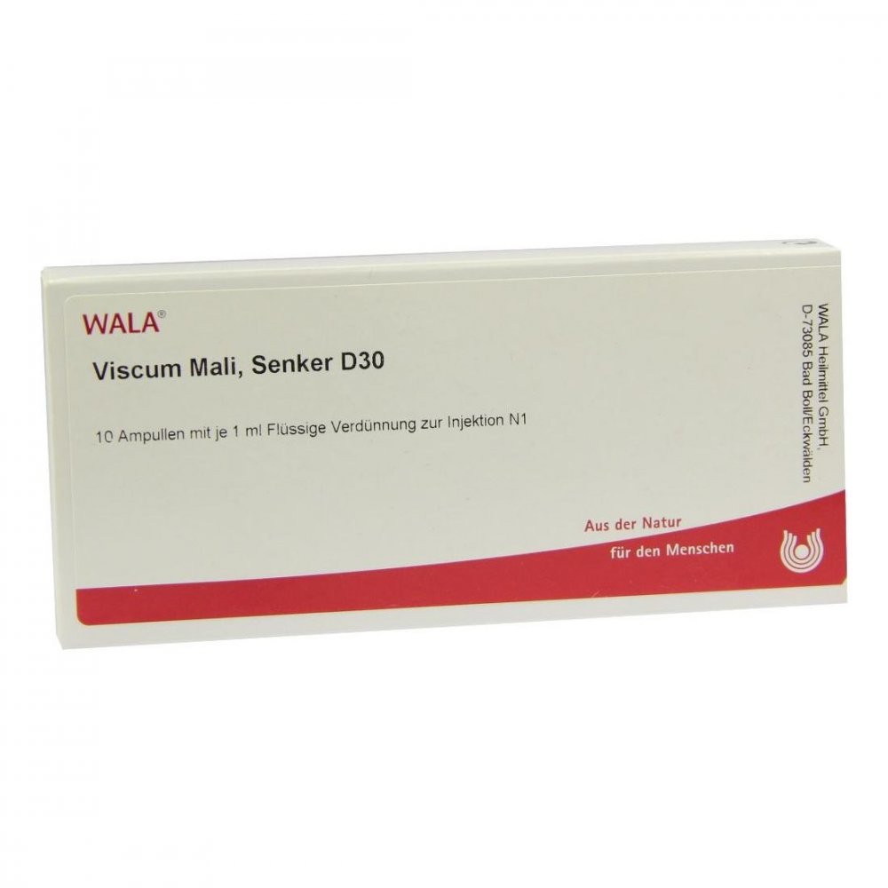 WALA Heilmittel GmbH Viscum Mali Senker D30 Ampullen 02832650