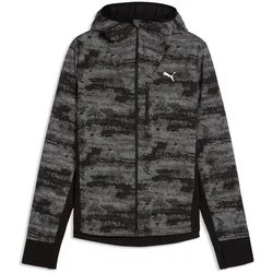 PUMA Run Brightstride Allover Print Primaloft Laufjacke Herren 01 - PUMA black L