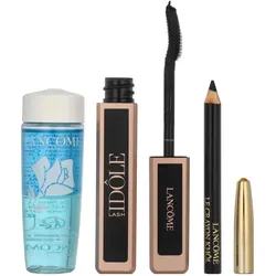 Lancôme, Mascara, Lash Idôle Mascara Set Mascara + Crayon Khol 0.7g + Bi Facial 30ml (01 Black)