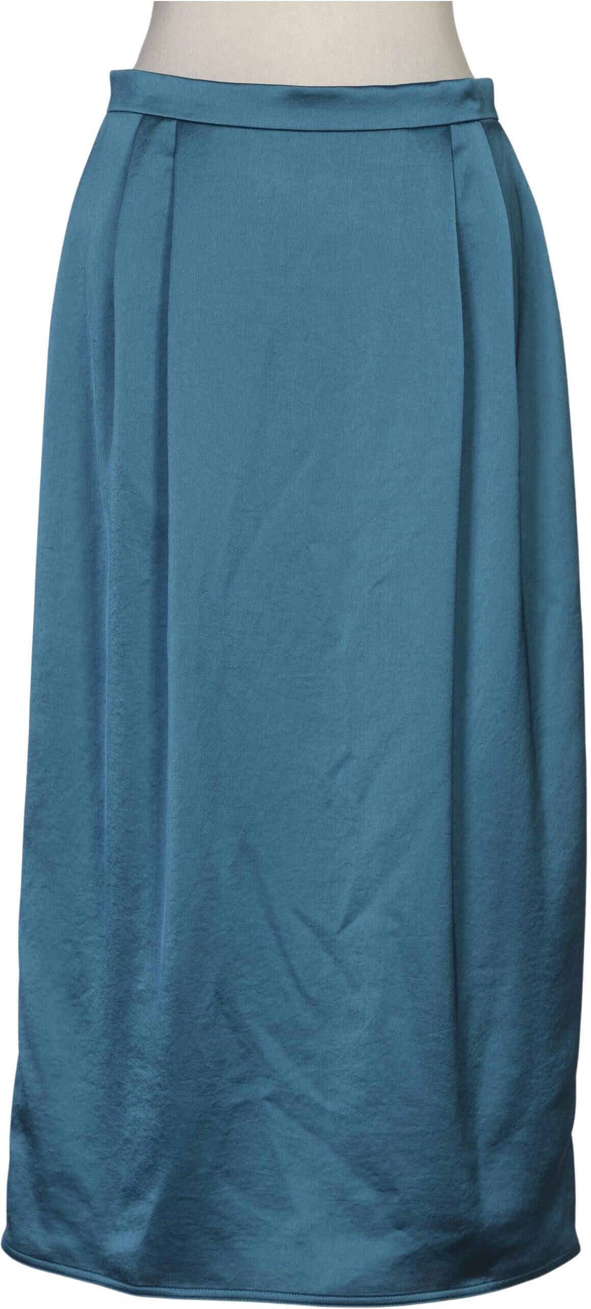 Weekend Max Mara Damen Rock, Türkis, Gr. EU 38, Synthetik - Second Hand