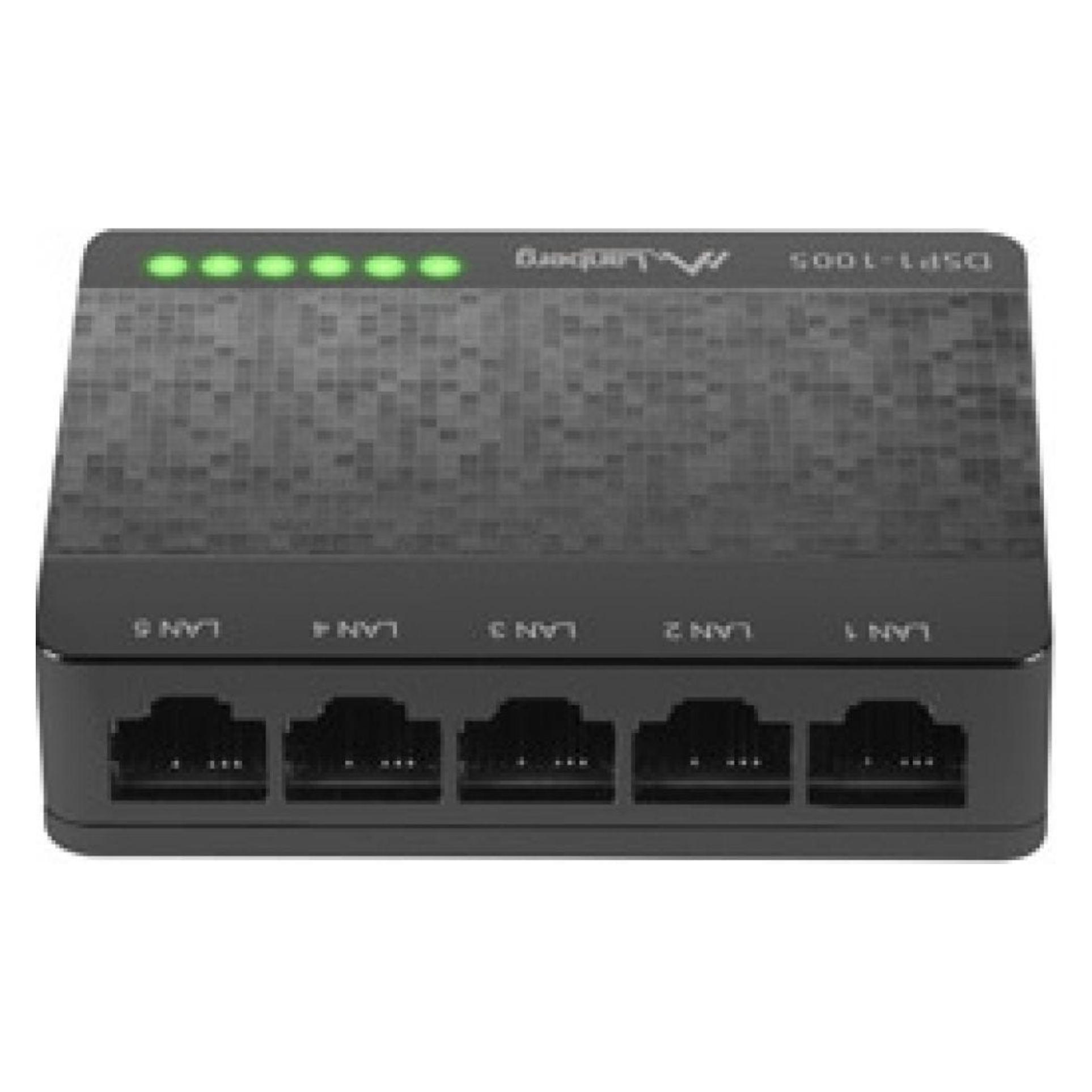 Lanberg Switch DSP1-1005 5-Port 1GB/S Desktop (5 Ports) (DSP1-1005)