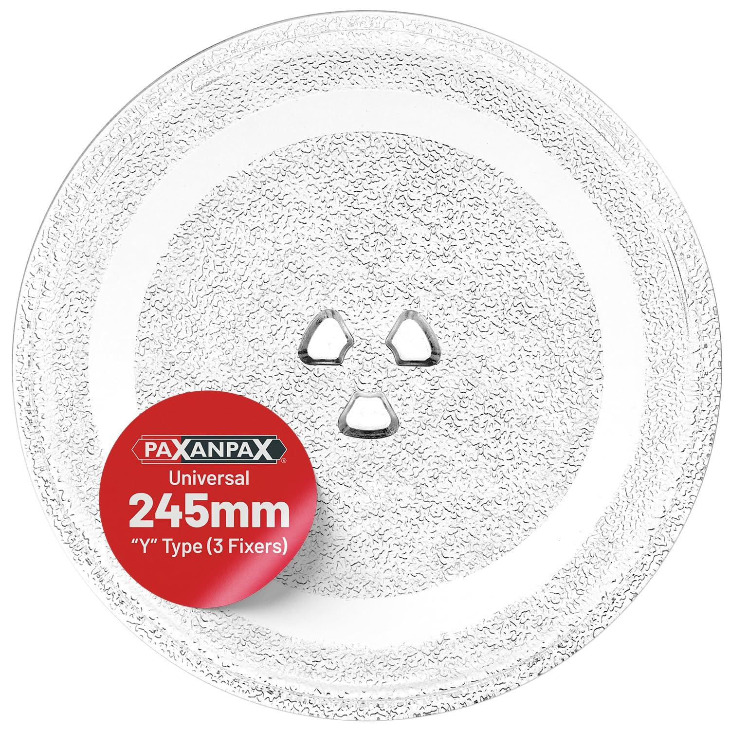 Dripio Magnetron draaitafel met glazen plaat, diameter: 24,5 cm, 3 bevestigingspunten