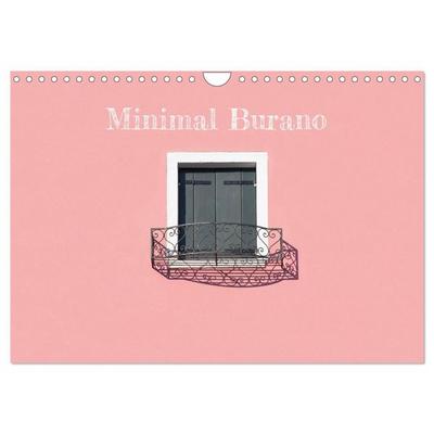 Minimal Burano (Wandkalender 2027 DIN A4 quer), CALVENDO Monatskalender