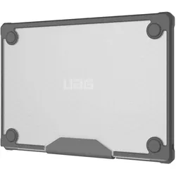 UAG Plyo Case (15", Apple), Notebooktasche, Transparent, Grau, Schwarz