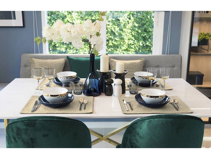 Platzset ADAM Easy Diamond Gr. 1, gelb (curry), B:40cm L:50cm, Obermaterial: 100% Baumwolle, Platzsets, Platzset, GOTS organic,zertifiziert durch CERES 0242