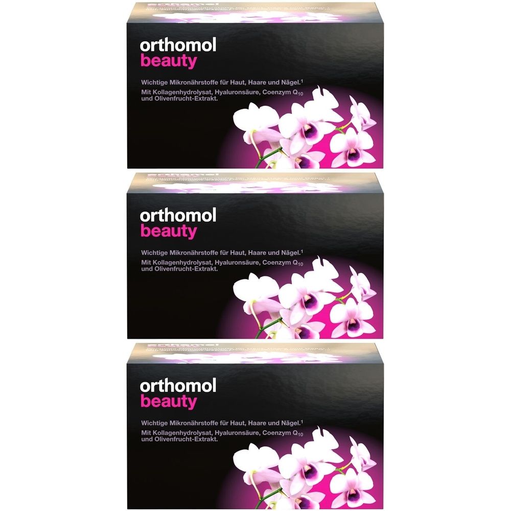 Orthomol Beauty Nachfüllpackung mit Trinkampullen 3x 3x30 St