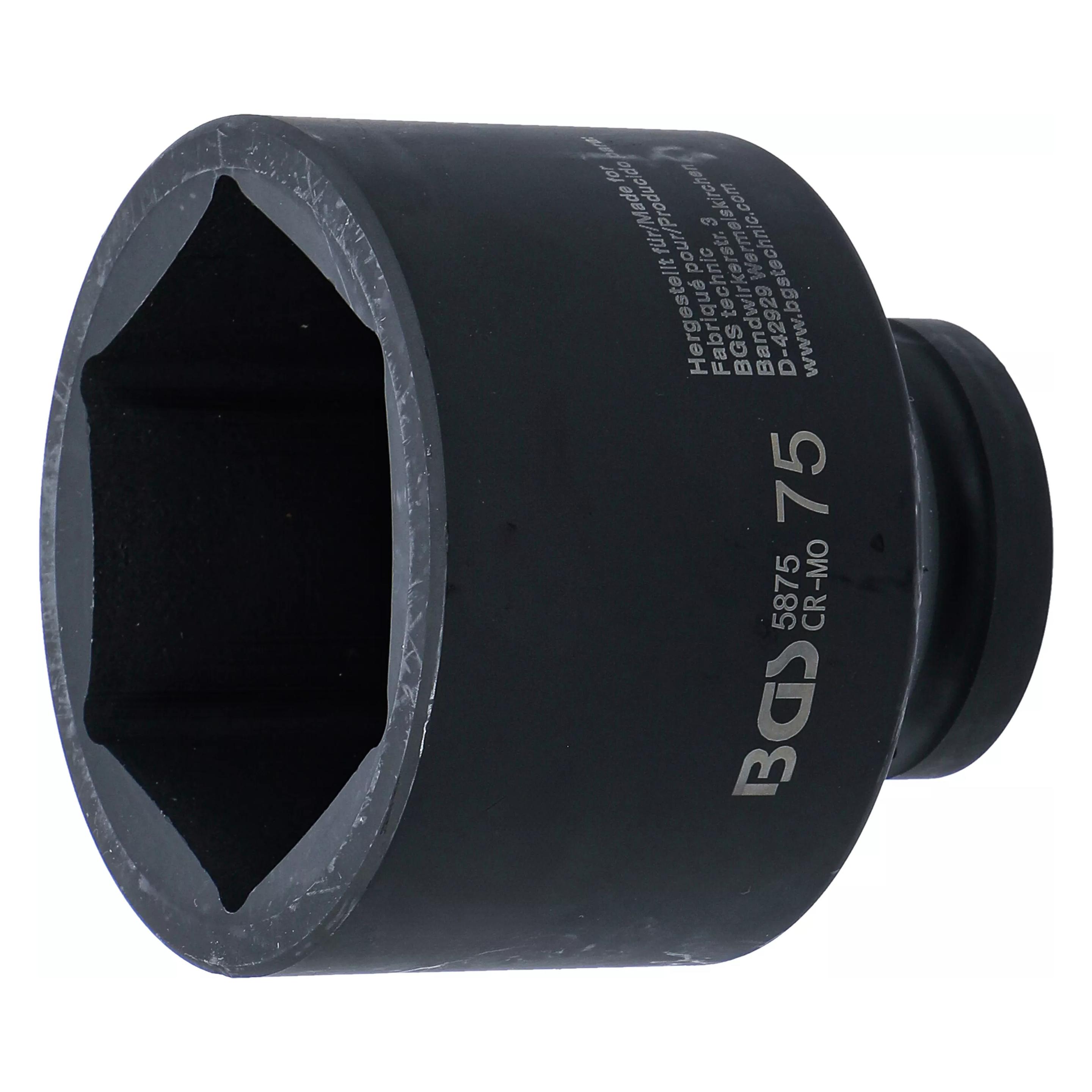 BGS Kraft-Steckschlüssel-Einsatz (75 mm) (5875)