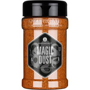 ANKERKRAUT Gewürzmischung BBQ-Rub, Magic Dust, für Fleischgerichte, Trockenmarinade, vegan, im Streuer, 230 g