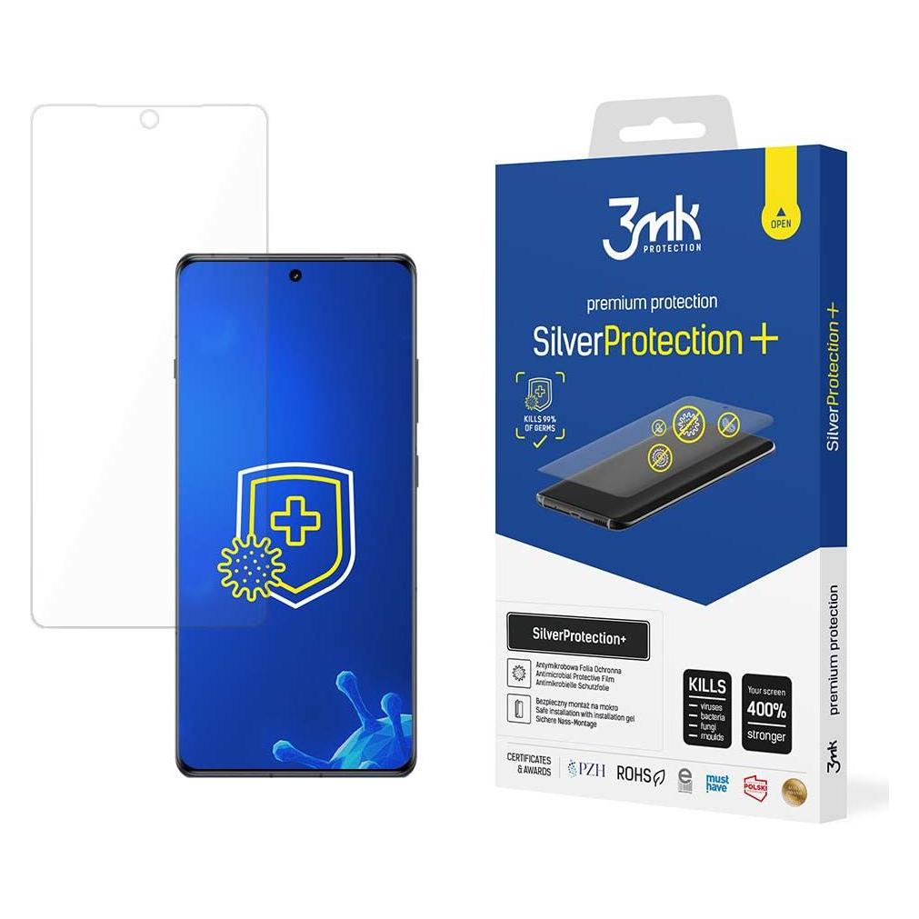 3MK SilverProtect+ Oneplus Ace 3 Folia Antymikrobowa montowana na mokro (1 Stk., OnePlus Ace 3) (5903108554145)