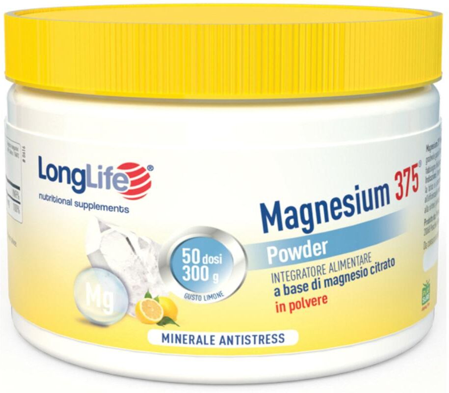 LONGLIFE Srl LongLife, Magnesium 375 Powder, 300 g