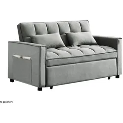 HTI-Living, Sofa + Bettsofa, Schlafsofa Mirko (2-Sitzer)
