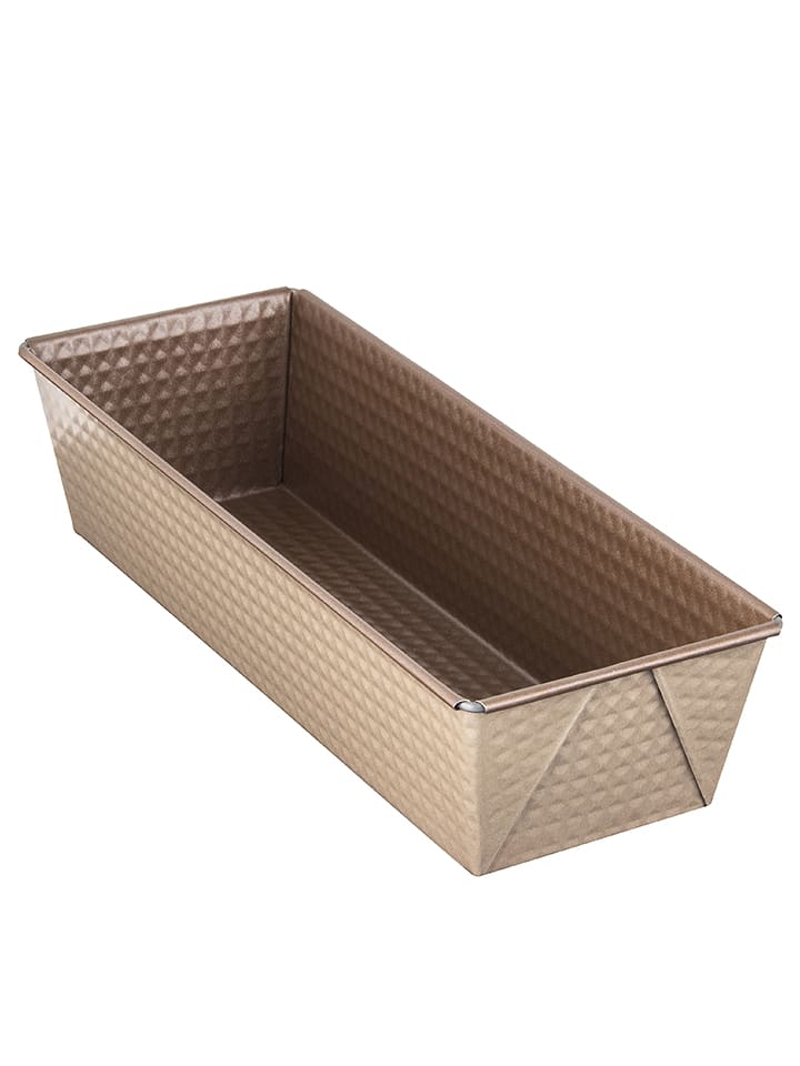 Zenker Brotbackform "Mojave Gold" in Braun/ Gold - (B)30 x (T)11,5 cm - onesize