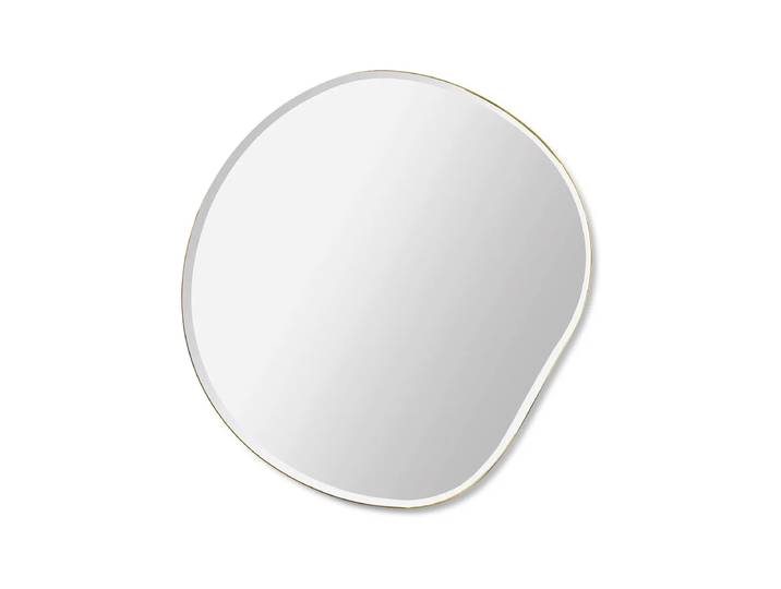 Ferm Living Miroir Pond Small brass
