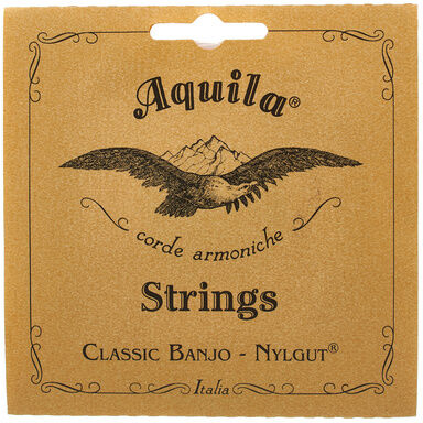 Aquila 1 B 5 str.Banjo Nylgut Medium Blanc