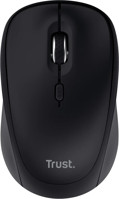 Trust Yvi+ Multi-Device Wireless-Bluetooth Silent Mouse, schwarz