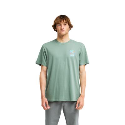 T-Shirt BILLABONG "Sundown", Herren, Gr. M, grün (laurel wreath), Obermaterial: 100% Baumwolle., Shirts T-Shirt