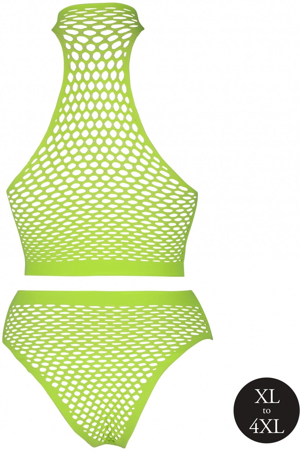 Ouch! Glow in the Dark Ensemble 2 pièces Neon Green - XL/XXXXL