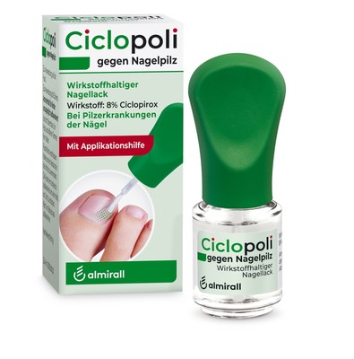ALMIRALL HERMAL GmbH CICLOPOLI gegen Nagelpilz m.Applikationshilfe 6.6 ml 02247667