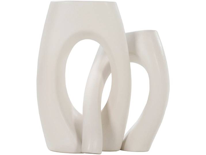Skulptur CILIA Weiss